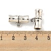 Tibetan Style Alloy Tube Beads FIND-M011-15C-AS-3