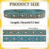 Ethnic Style Polyester Ribbon OCOR-WH0003-084A-2