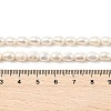 Natural Cultured Freshwater Pearl Beads Strands PEAR-I007-01B-04B-5