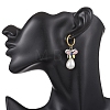 304 Stainless Steel Butterfly Hoop Earrings EJEW-JE06746-2