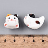 Handmade Porcelain Printed Beads PORC-T133-05-4