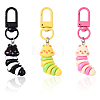Resin Pendants Decoration HJEW-YW00087-01-2