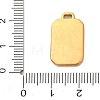 304 Stainless Steel Pendant Cabochon Settings STAS-Z204-04G-06-3