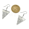 304 Stainless Steel Geometry Dangle Earrings EJEW-JE05565-01-3