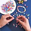 Handmade Polymer Clay Beads CLAY-SZ0001-59-5