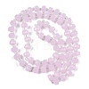 Imitation Jade Glass Beads Strands GLAA-P076-01B-01-2