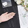 304 Stainless Steel Cable Chain Necklaces NJEW-UN0001-45P-4