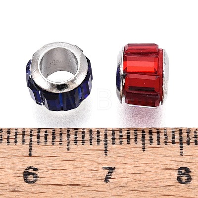 Glass European Beads GPDL-S039-02-1