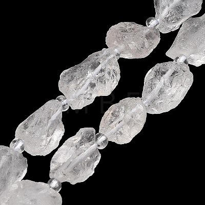 Natural Quartz Crystal Beads Strands GG-CBA0B77-A27-03-1