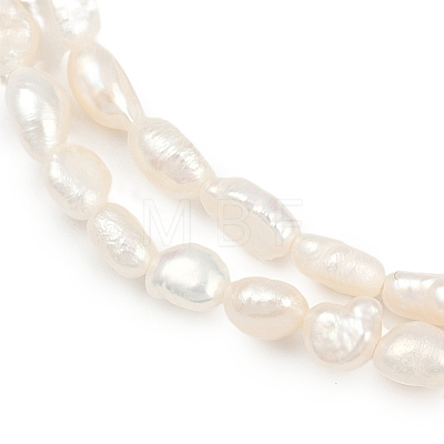 Natural Cultured Freshwater Pearl Beads Strands PEAR-P064-20F-02A-1