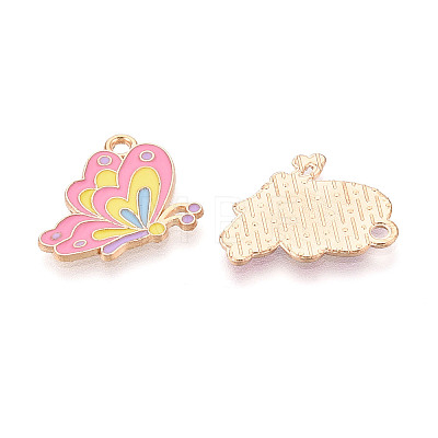 Alloy Enamel Pendants ENAM-T024-95A-G-1