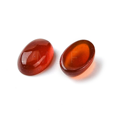 Natural Red Agate Cabochons G-A094-01A-02-1