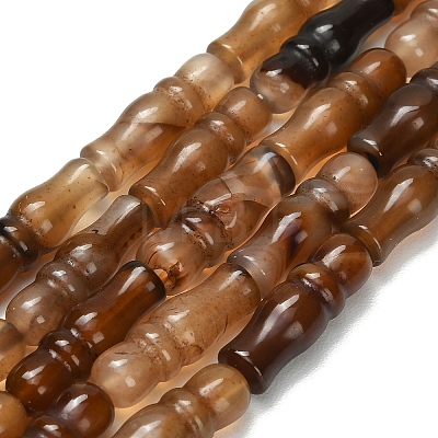 Natural Agate Beads Strands G-Z144-A02-01A-1