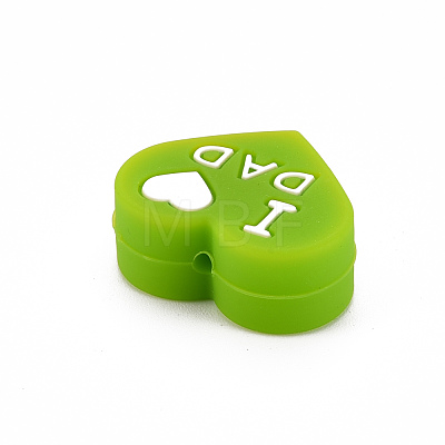 Food Grade Eco-Friendly Silicone Focal Beads SIL-N002-10G-1