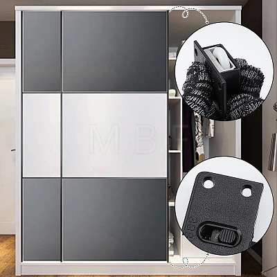 4 Bags Zinc Alloy Door Push-Pull Wheel FIND-WR0013-08-1