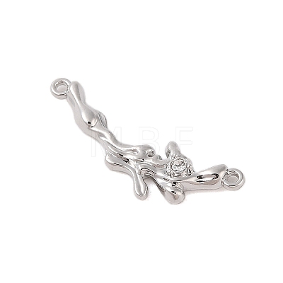 Alloy Crystal Rhinestone Branch Links Connector Charms FIND-Z053-06P-1