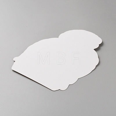 Paper Hair Tie Display Cards CDIS-WH0021-040C-1