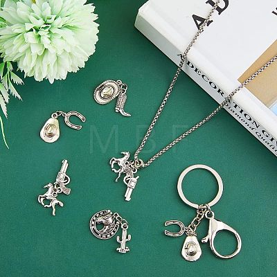 Tibetan Style Alloy Pendants FIND-FH0005-26-1