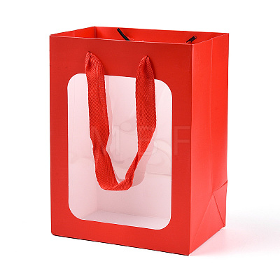Paper Gift Shopping Bags AJEW-T013-07M-1