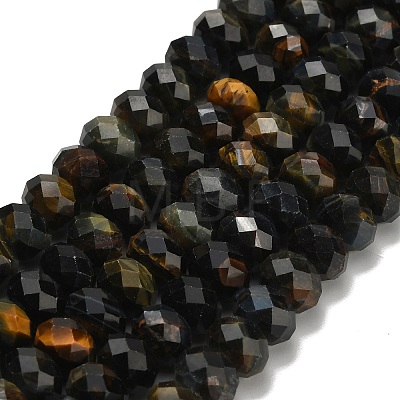 Natural Tiger Eye Beads Strands G-Z111-A02-04-1