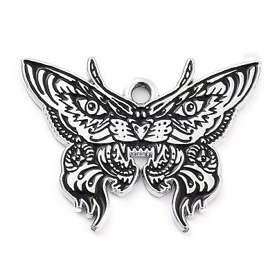 Halloween Alloy Enamel Pendants FIND-M019-01J-1