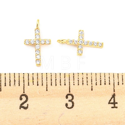 925 Sterling Silver Micro Pave Cubic Zirconia Charms STER-Q190-03G-1