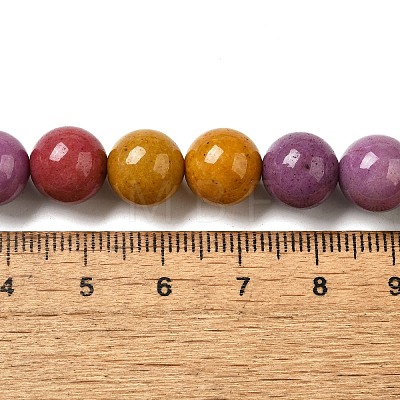 Dyed Natural Malaysia Jade Beads Strands G-G021-02C-14-1