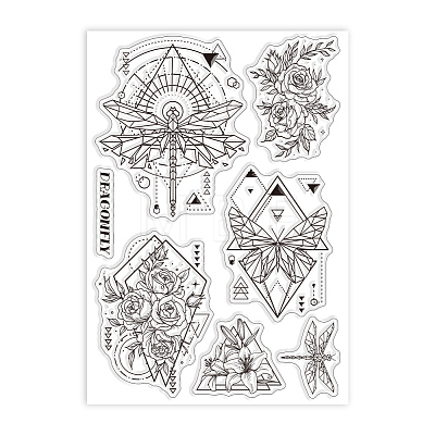 Custom PVC Plastic Clear Stamps DIY-WH0448-0673-1