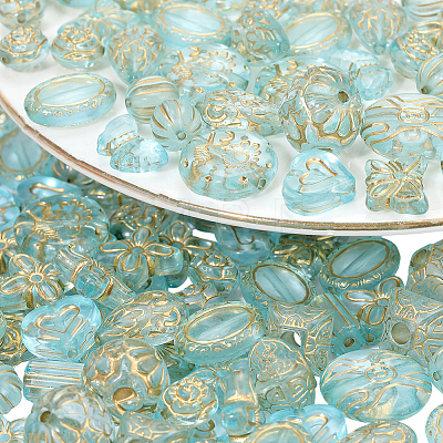 120g Transparent Acrylic Beads MACR-PA0001-72C-1