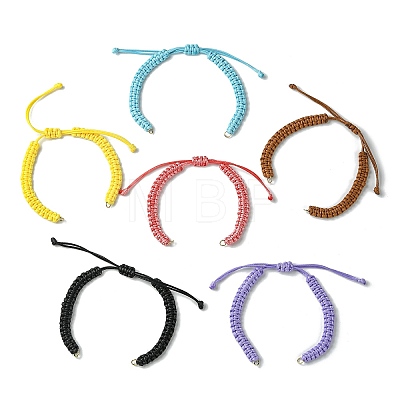 12Pcs Waxed Polyester Cord Bracelets Making AJEW-CJ00021-1