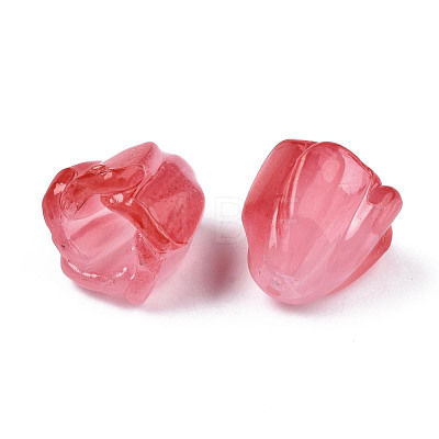 Transparent Acrylic Beads X-TACR-N006-75B-1