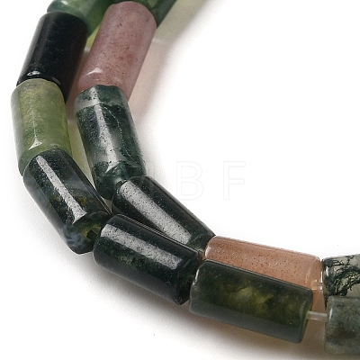 Natural Indian Agate Beads Strands G-B091-A11-01-1