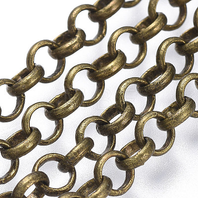 Brass Rolo Chains CHC-S008-002A-AB-1