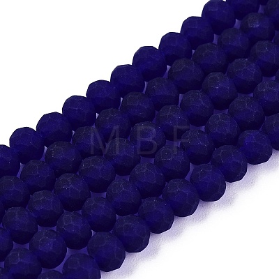 Transparent Glass Beads Strands EGLA-A044-T4mm-MD06-1