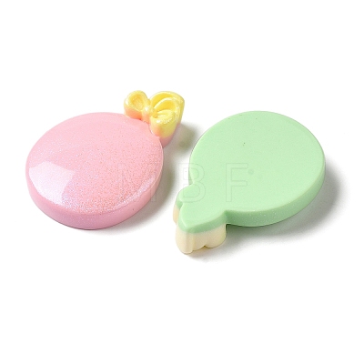 Opaque Resin Decoden Cabochons RESI-H165-03-1