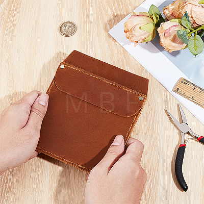 Cowhide Pocket Sleeve for Pens and Tools DIY-WH20007-781A-1