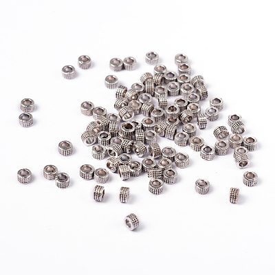 Tibetan Silver Spacer Beads Y-LF0398Y-NF-1