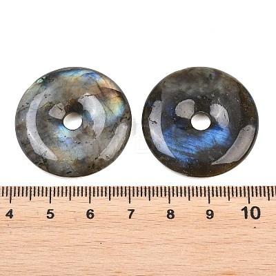 Natural Labradorite Pendants G-B196-01B-01-1