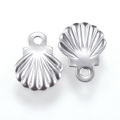 316 Surgical Stainless Steel Charms STAS-F147-02P-1