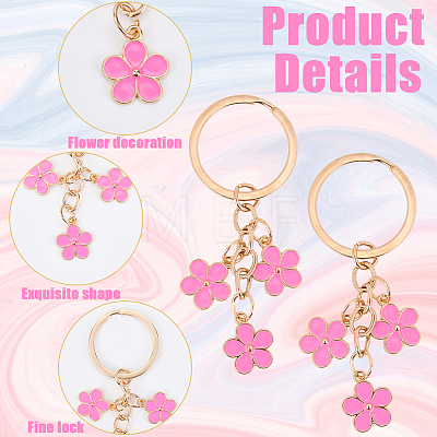 Zinc Alloy Keychain KEYC-WH20004-10B-1