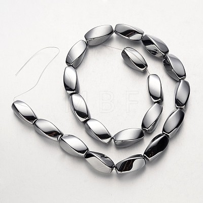 Electroplate Non-magnetic Synthetic Hematite Beads Strands G-F300-11A-01-1