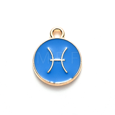 Alloy Enamel Pendants LS-ENAM-S124-01A-02H-1