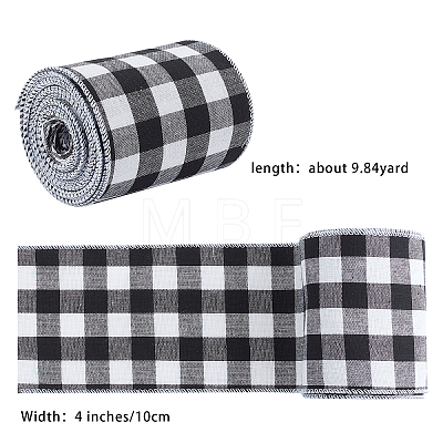 Polyester Ribbon SRIB-WH0007-06-1