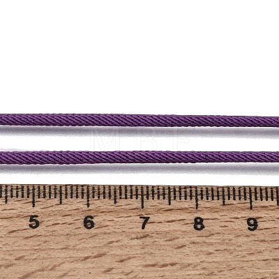 2.5MM Adjustable Braided Nylon Cords Necklace Making FB-CBAA152-02G-39-1