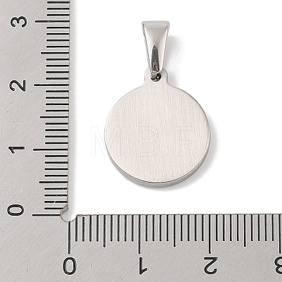 304 Stainless Steel Pendants STAS-S001-01P-B-1