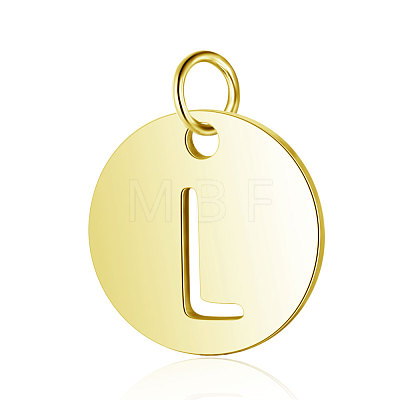 304 Stainless Steel Charms Ion Plating(IP) A-STAS-S105-T514G-L-1