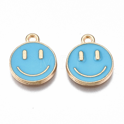 Alloy Enamel Charms ENAM-S121-165B-RS-1