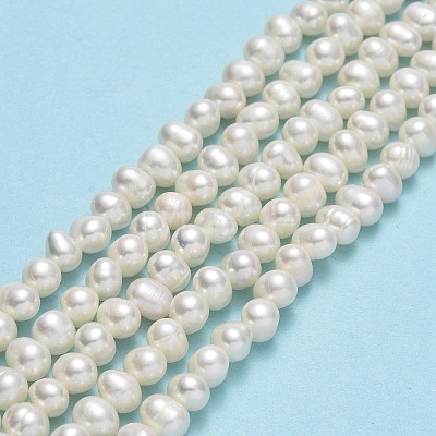 Natural Cultured Freshwater Pearl Beads Strands PEAR-F018-16B-01-1