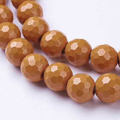 Natural Hokutolite Beads Strands G-D871-8mm-06-1