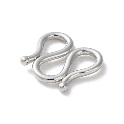 999 Sterling Silver Hook and S-Hook Clasps STER-P063-03P-1